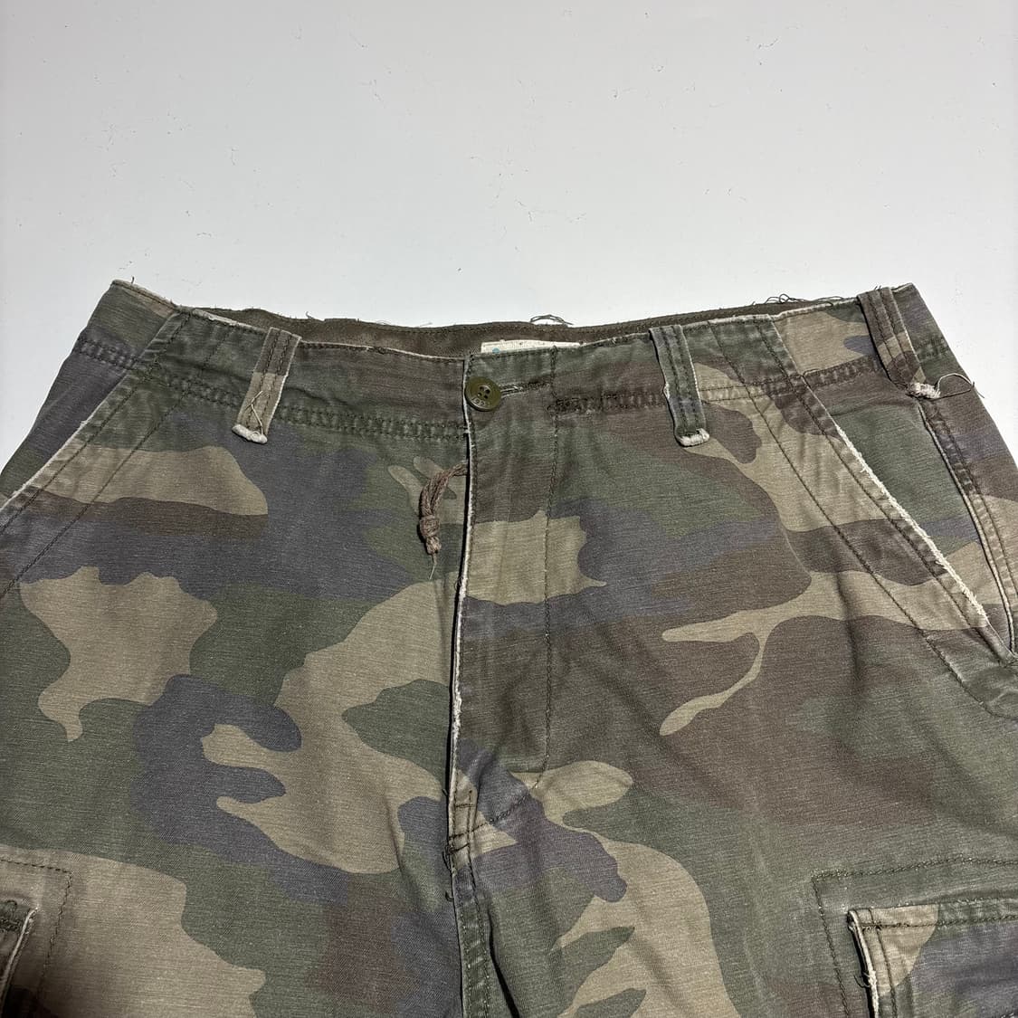 Hco1922 빈티지 카모 카고 반바지  상품이미지3