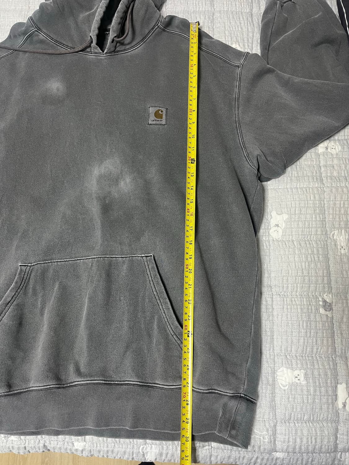 칼하트 wip 넬슨 피그먼트 후드티 XL 상품이미지7