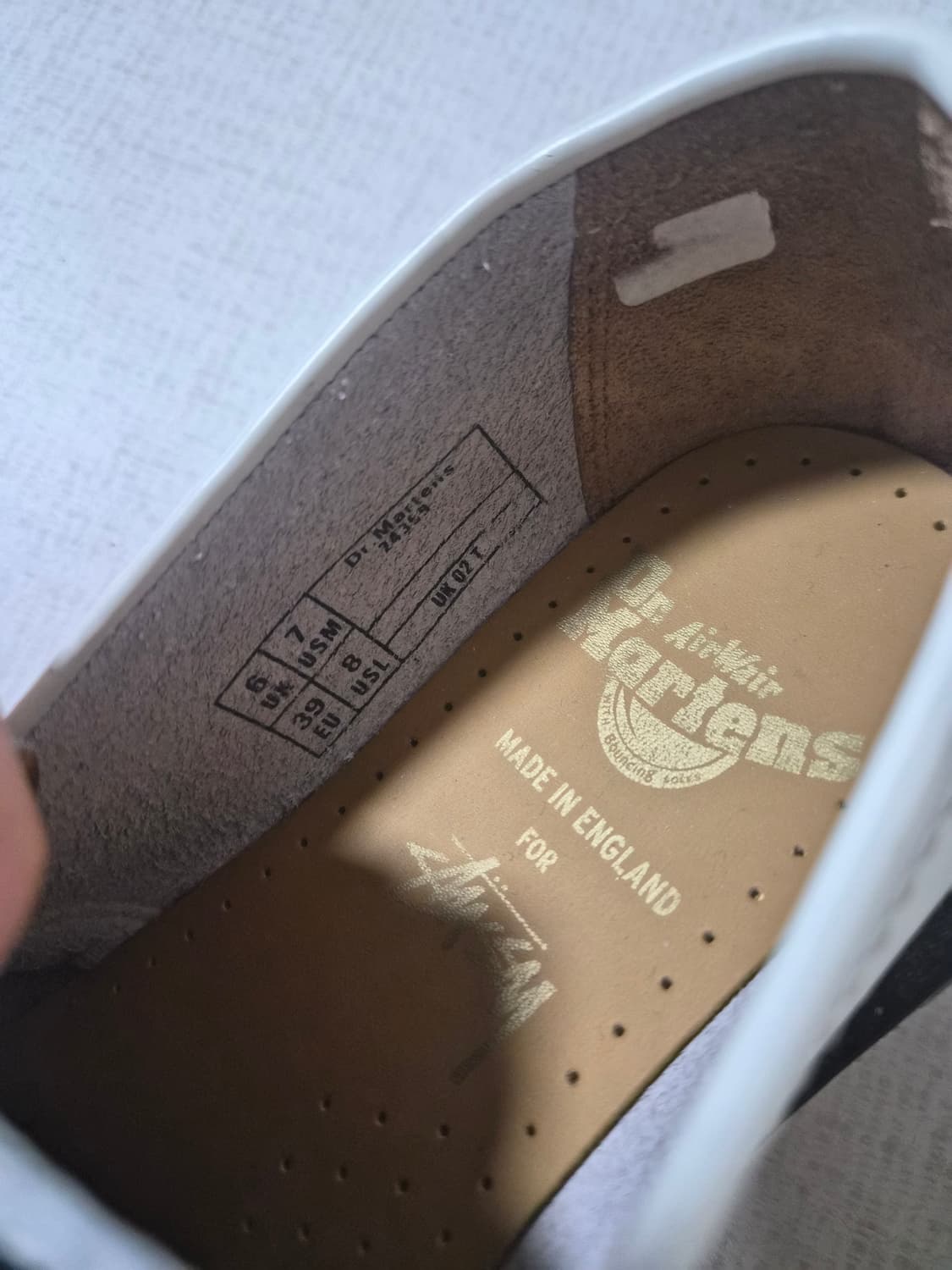 닥터마틴×스투시 펜톤로퍼 상품이미지3