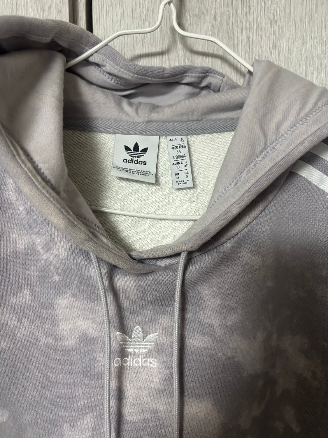 아디다스 여성  워싱 오리지널 크롭후드 상품이미지3