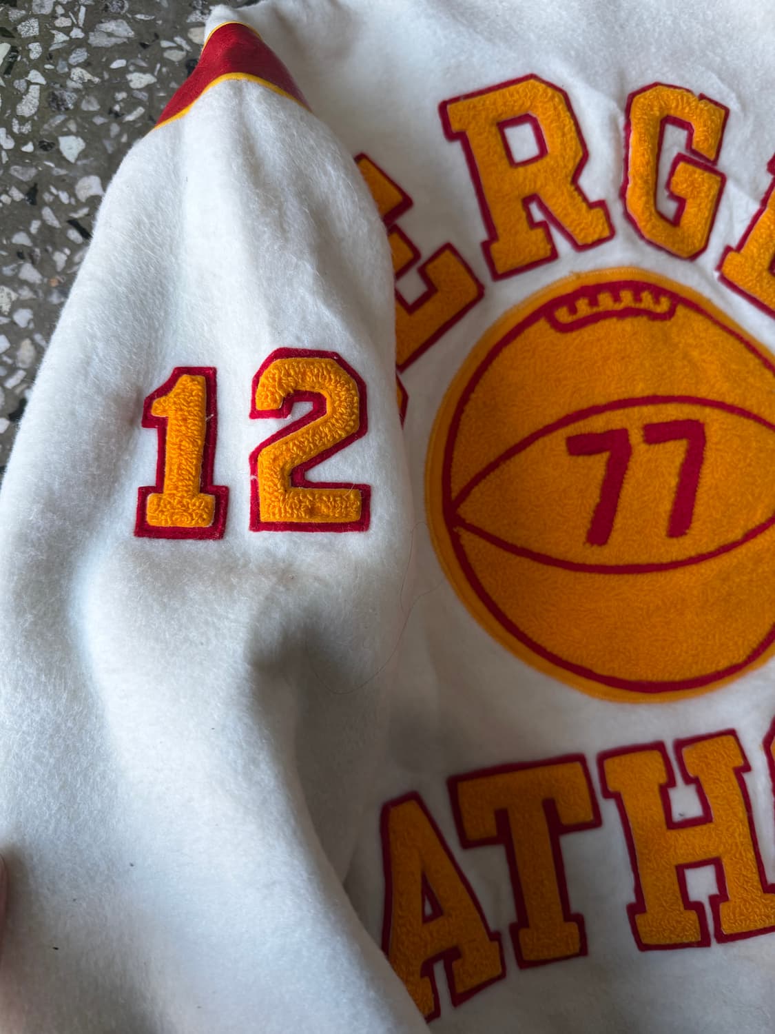 빈티지 바시티 자켓 상품이미지4