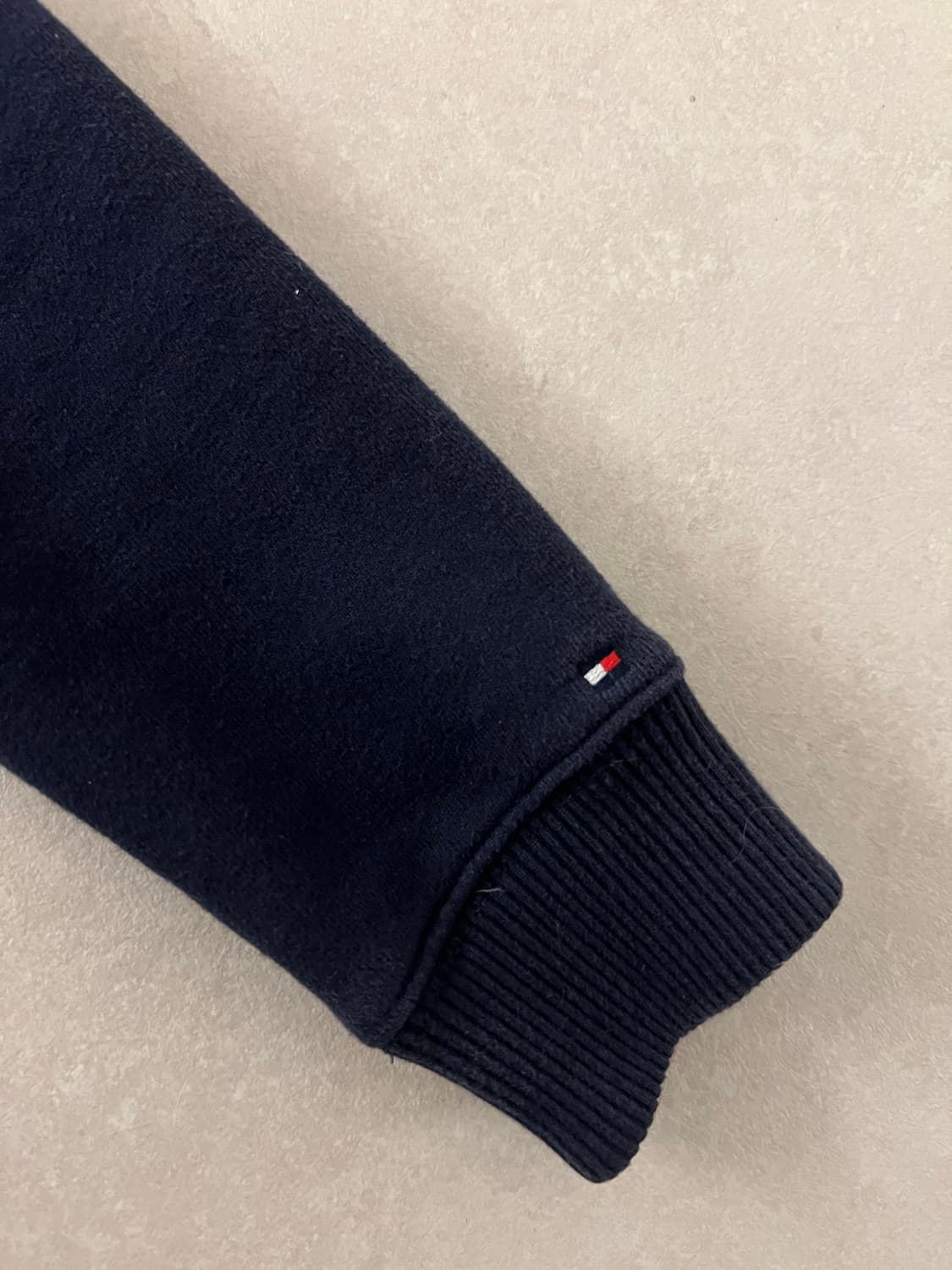 타미힐피거 네이비 빅로고 후드집업 상품이미지2