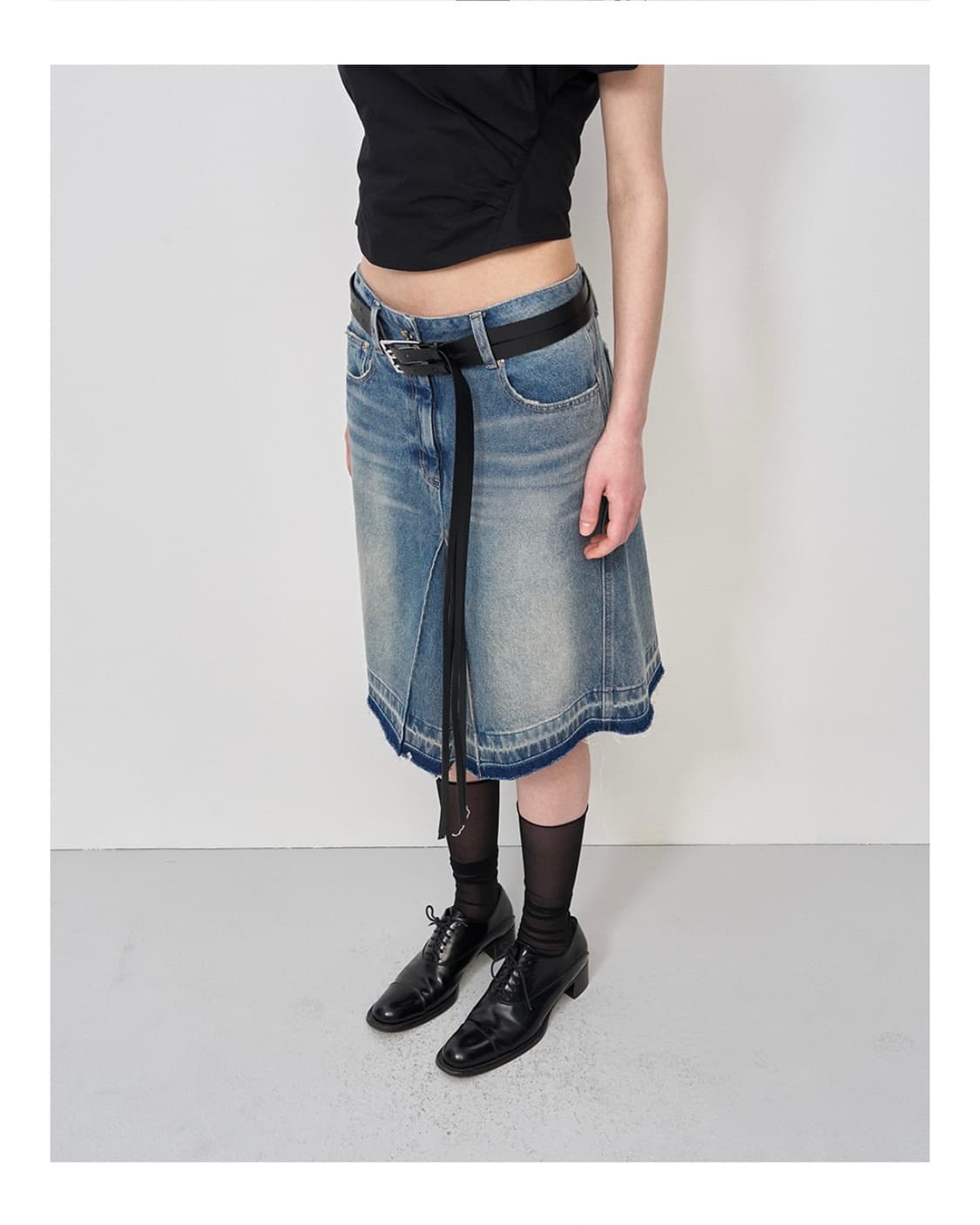 LCDC WESTERN STRAP LEATHER BELT 상품이미지2