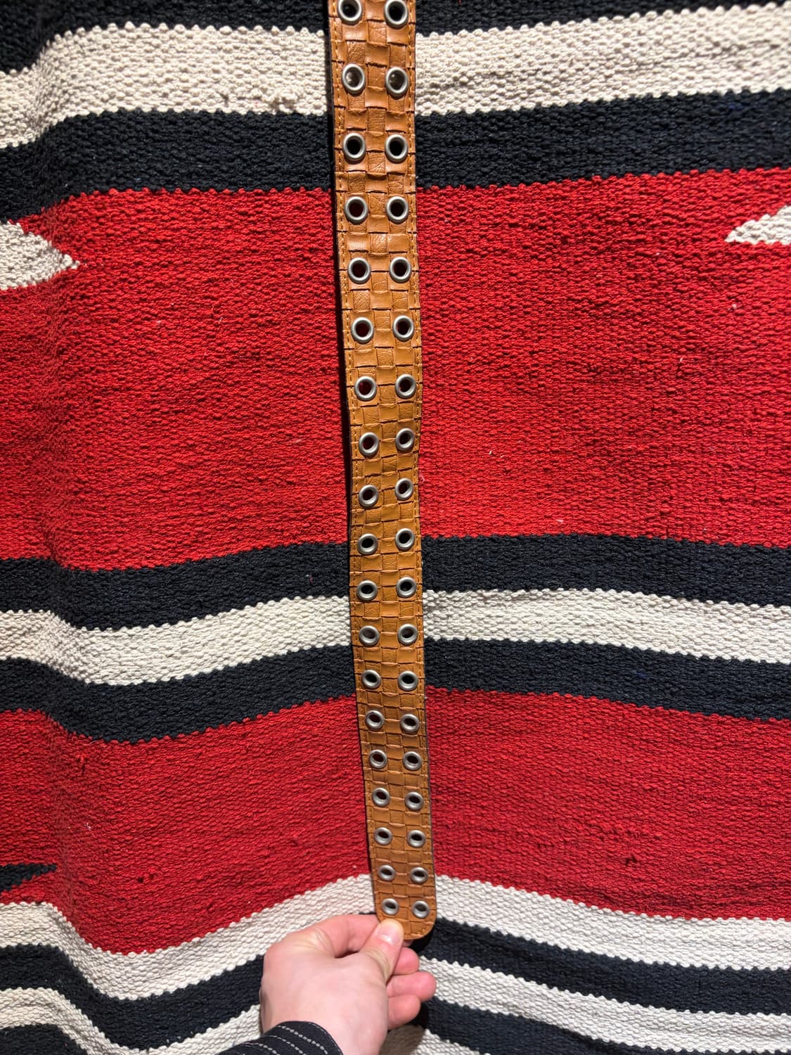 Double pin garisson belt / 개리슨 아일렛 벨트 상품이미지4