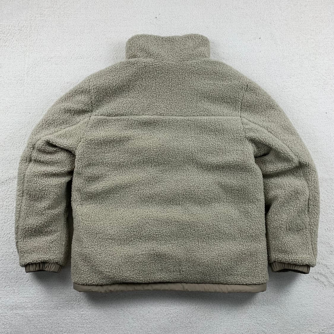 몽벨 리버시블 플리스 패딩 자켓 베이지 상품이미지7