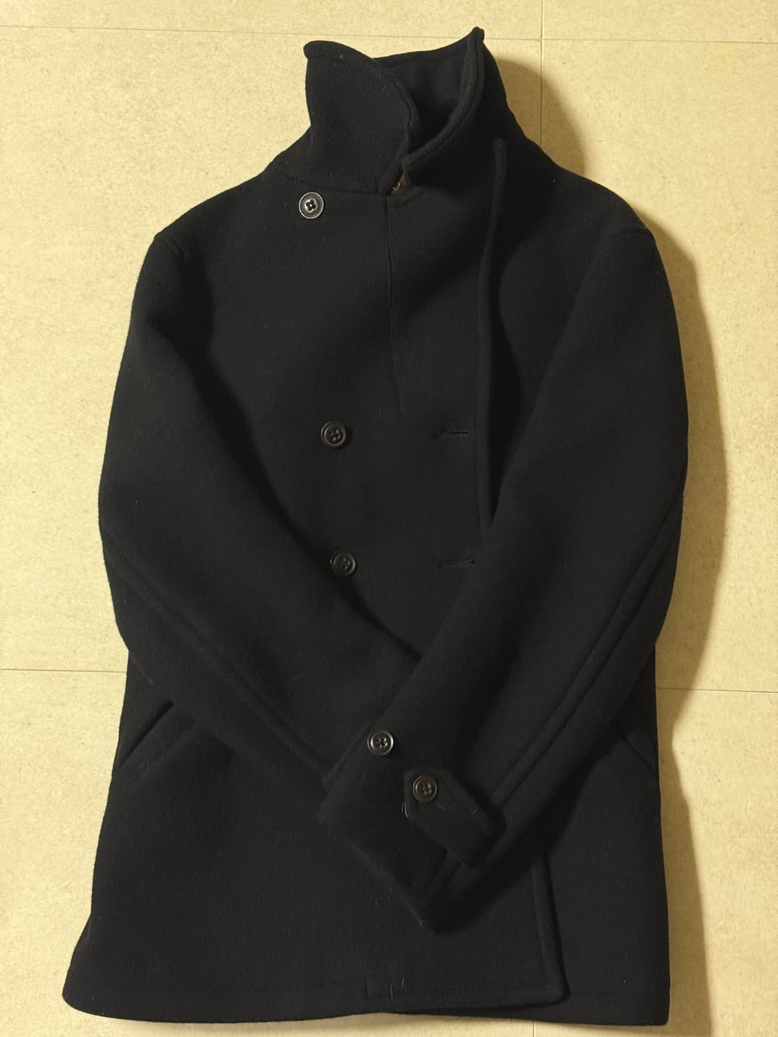 Violet Buffalo Wallows 블랙 피코트 M 상품이미지4