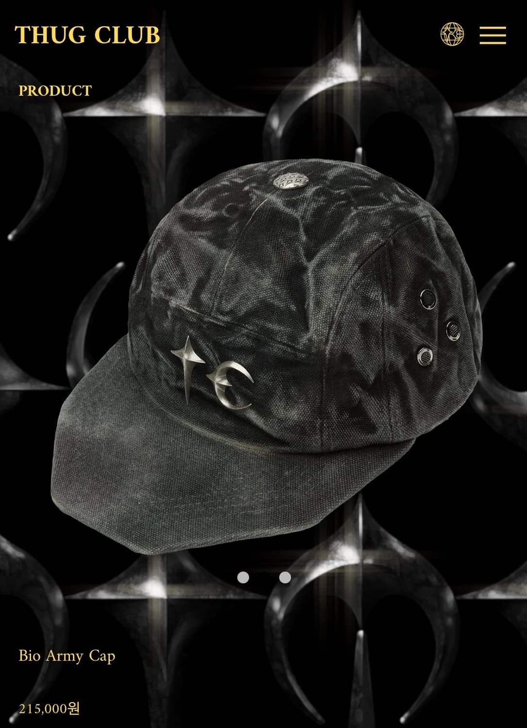 Thug Club Bio Army Cap 상품이미지1
