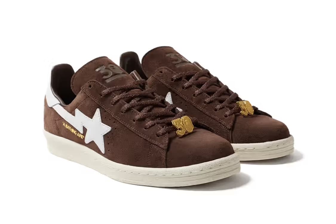 베이프 아디다스 캠퍼스 80s 브라운 상품이미지1