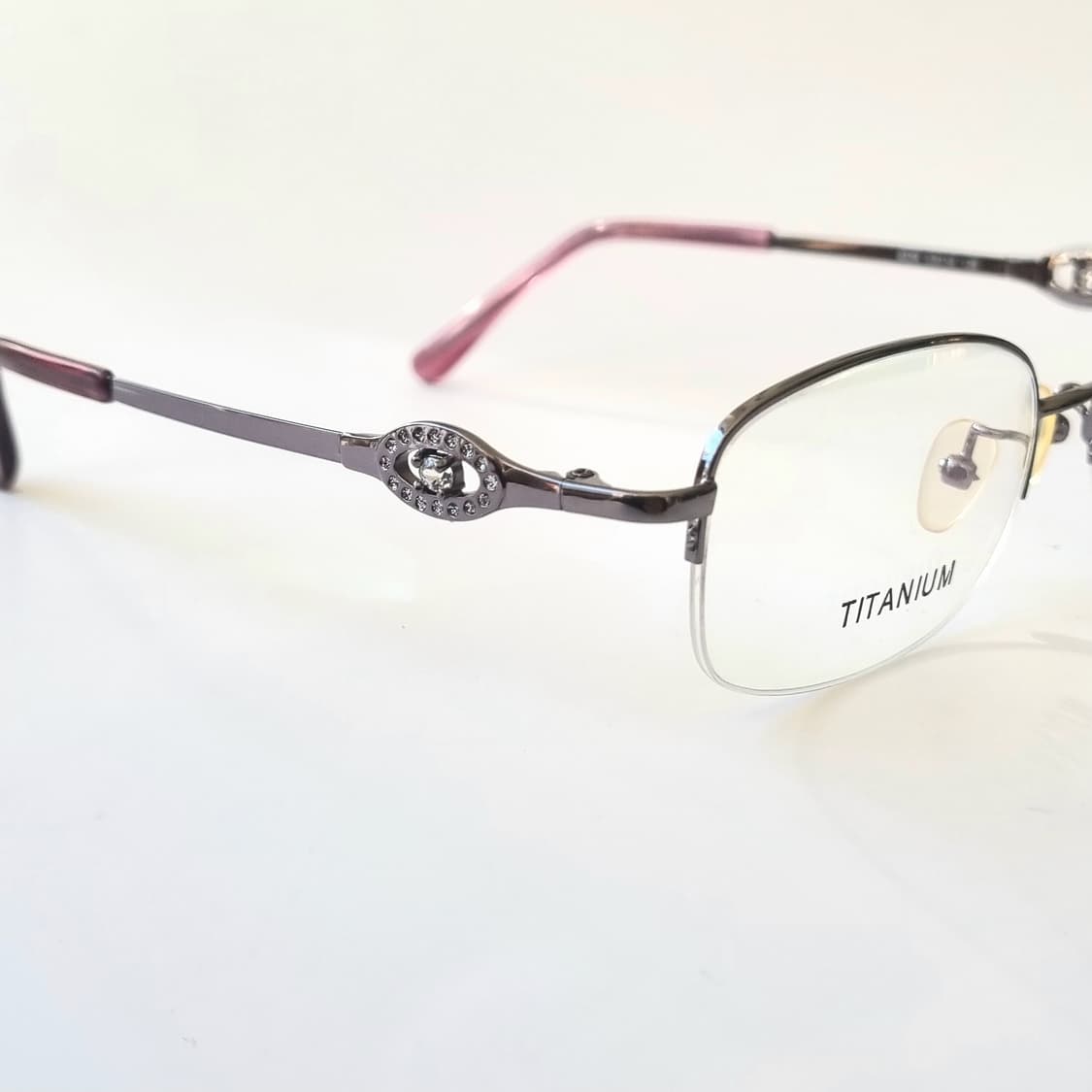 데드스탁 Beverly Hills 메이드 인 이태리 반무테 안경테 상품이미지7