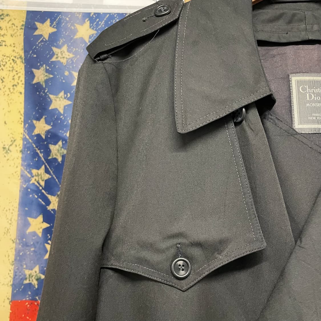 크리스찬 디올 무슈 트렌치 코트 하이엔드 명품 코트 상품이미지4