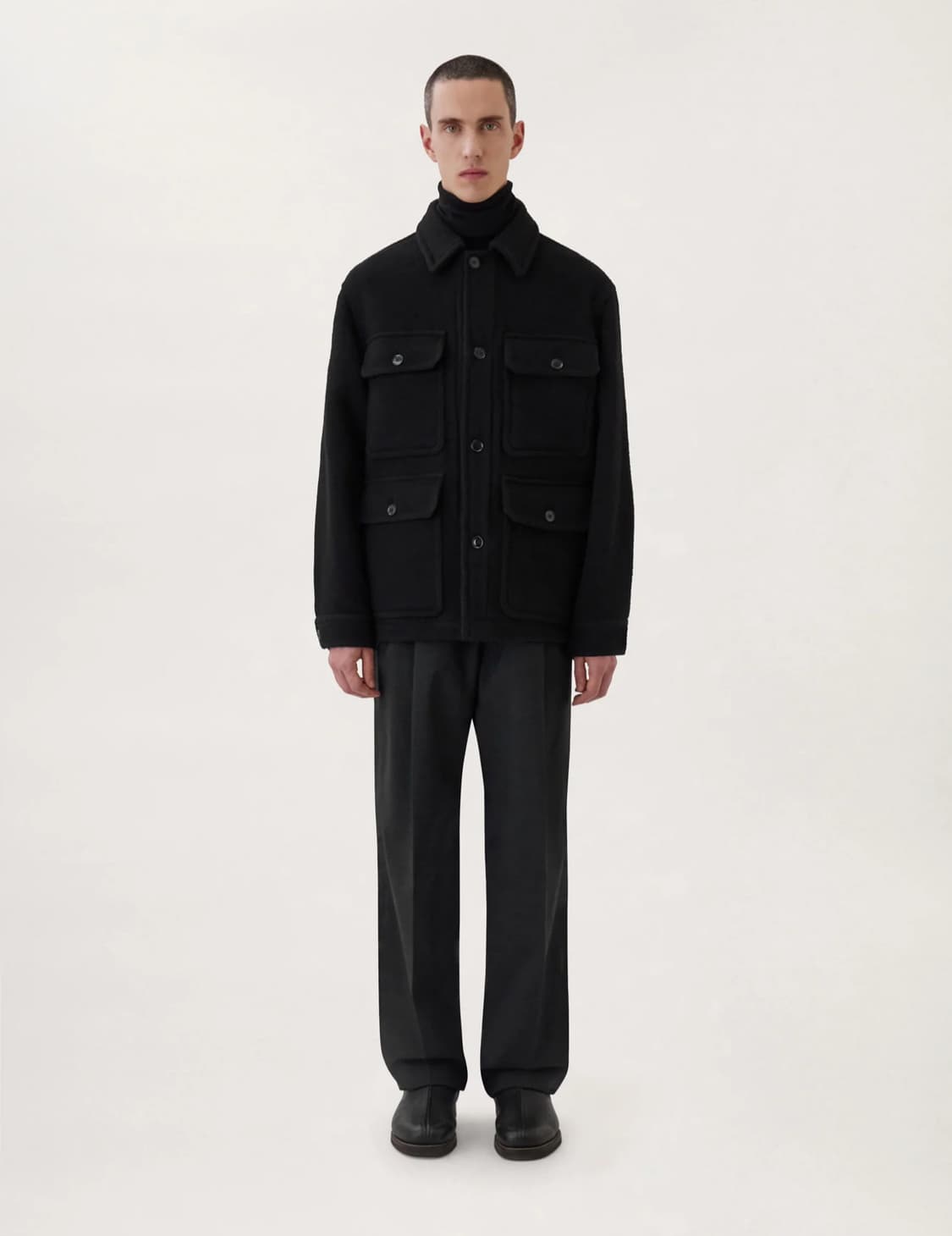 (44)르메르 헌팅자켓 블랙 상품이미지1