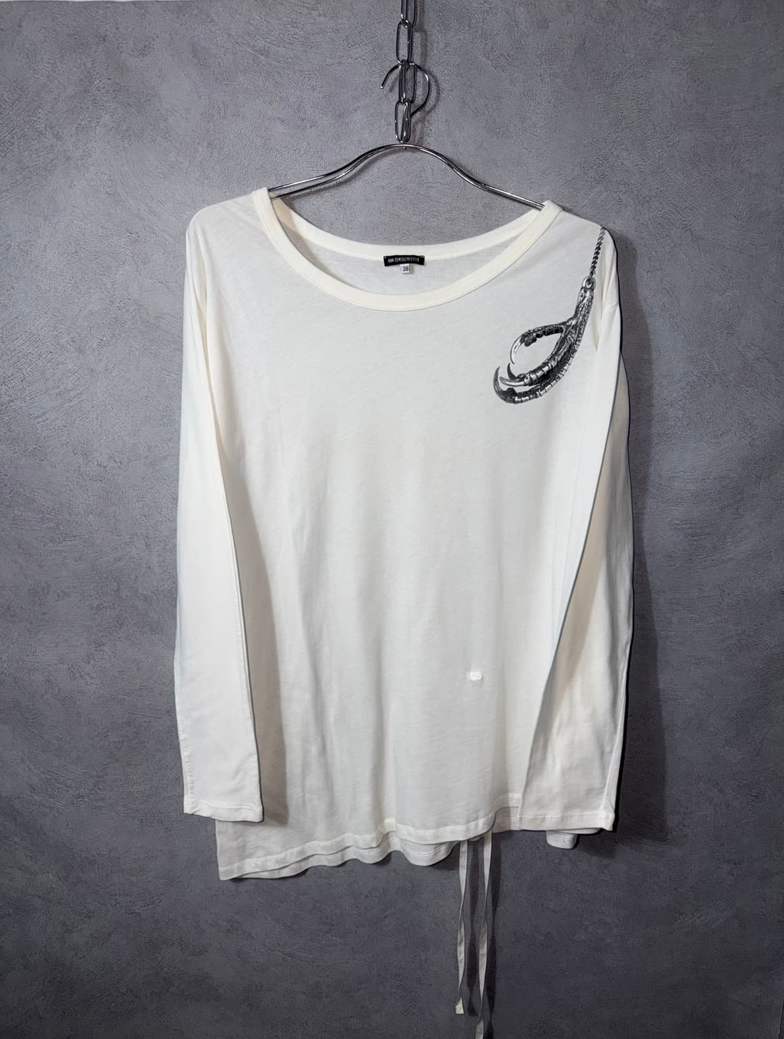 Ann Demeulemeester 11SS Asymmetric top 상품이미지1