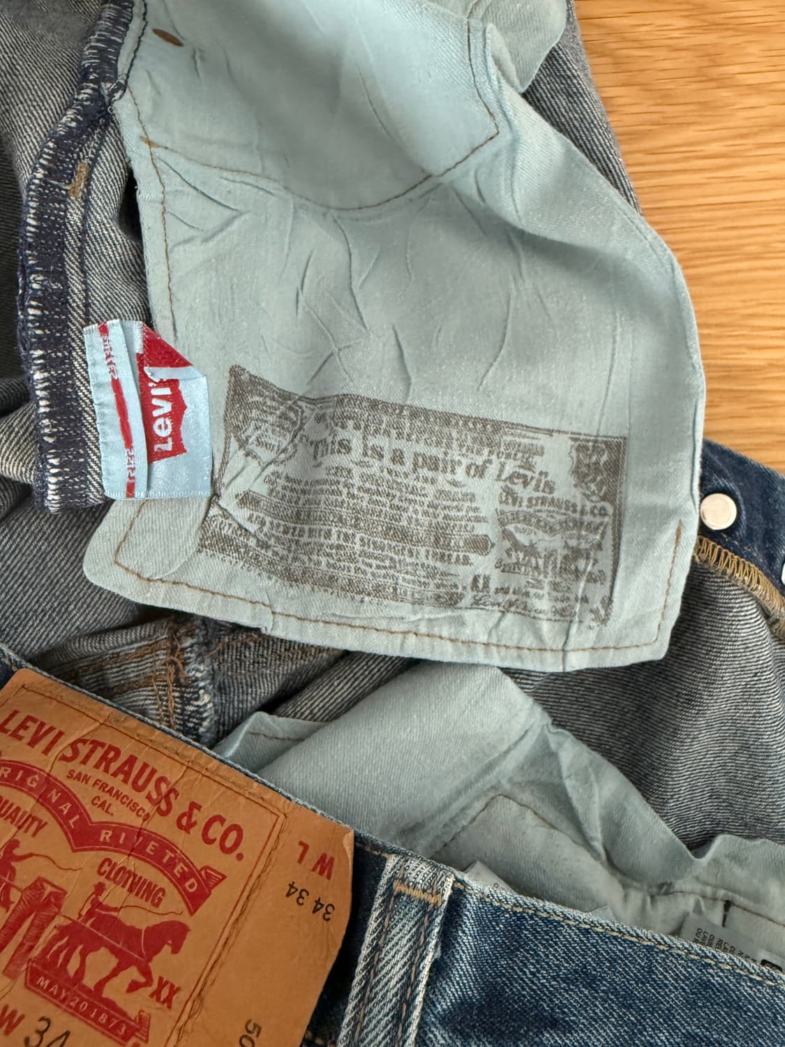 리바이스(Levi's) 501 데님팬츠(MEXICO) 상품이미지10