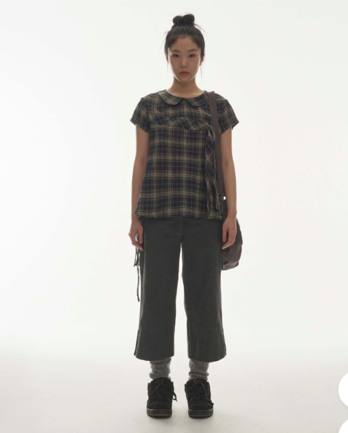 코이세이오 double capri pants black 상품이미지3