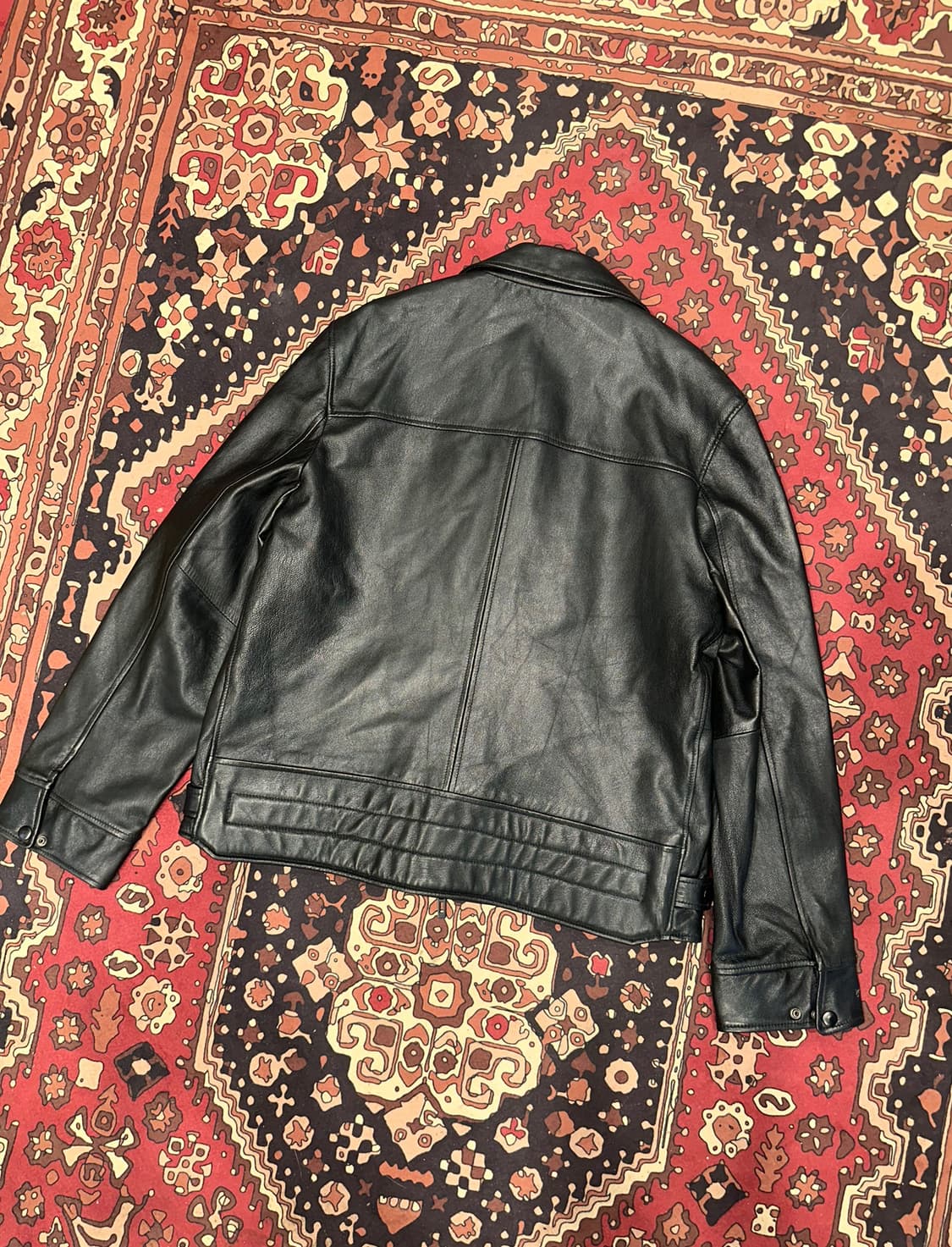 ( L-XL ) 가죽자켓 레더자켓 양가죽자켓 바이커자켓 바이커가죽 상품이미지4