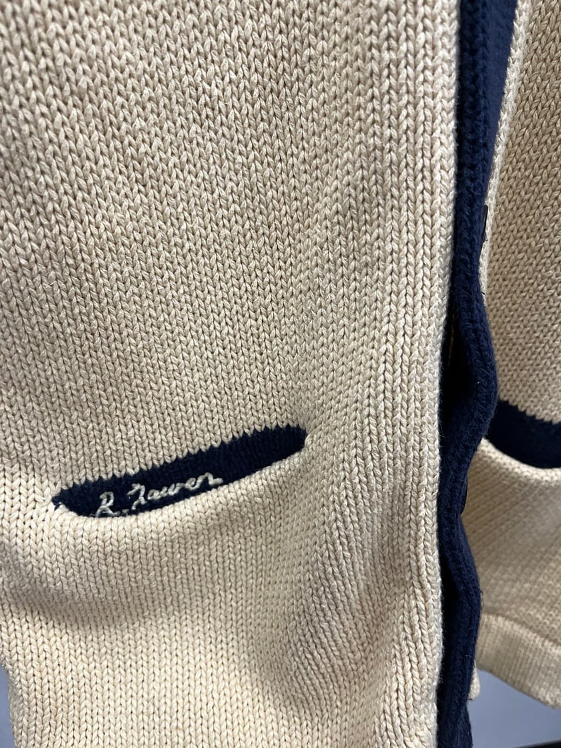 100-105) 폴로 핸드 니트가디건  상품이미지8