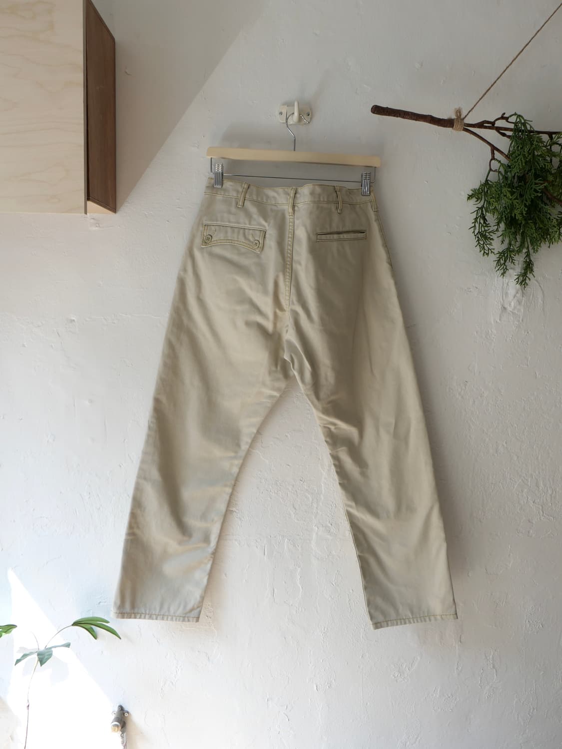 꼼데가르송 옴므 플러스 더블니 팬츠 상품이미지6