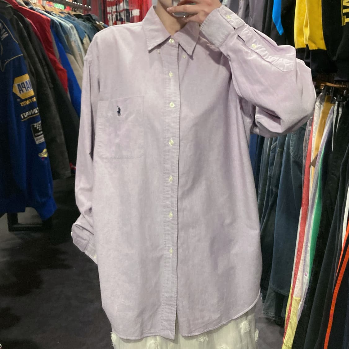 [IM] 폴로 랄프로렌 긴팔 셔츠 퍼플 상품이미지2