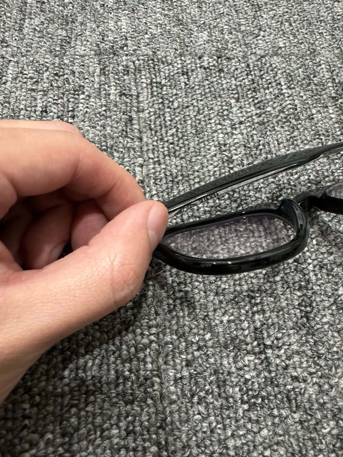 어크루 NOS 11 홀리데이 하이브릿지 보잉 안경 BK 상품이미지7