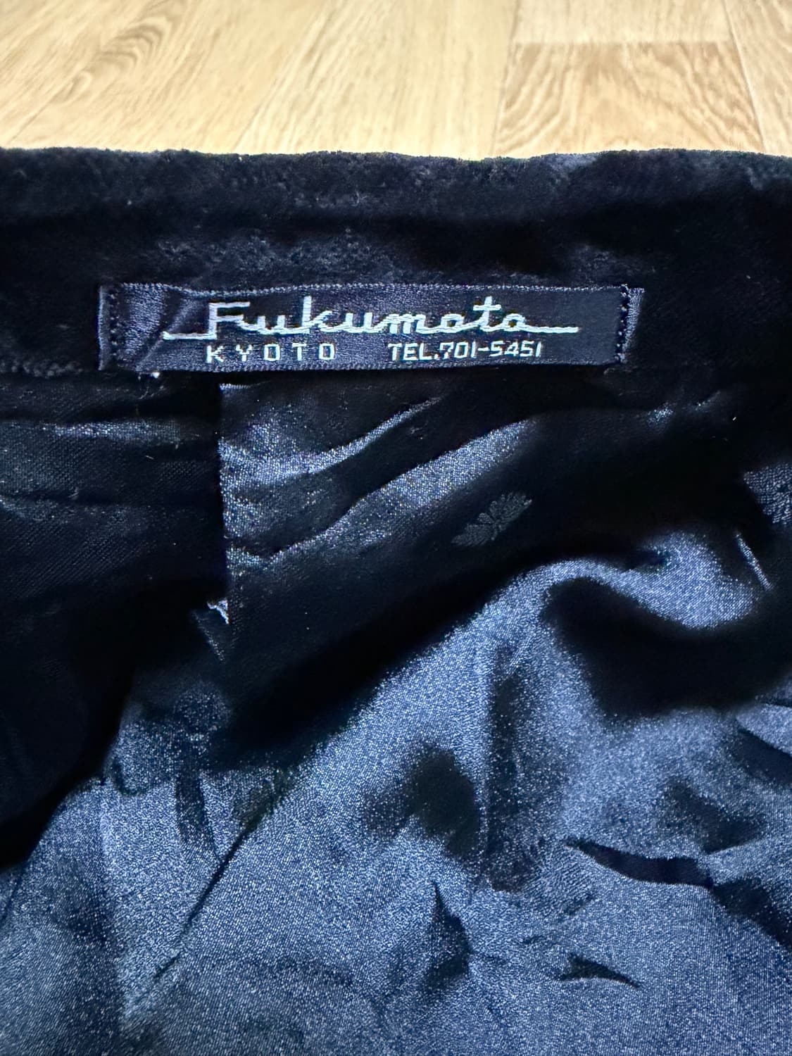 빈티지 스웨이드 벨벳 블레이저 상품이미지4