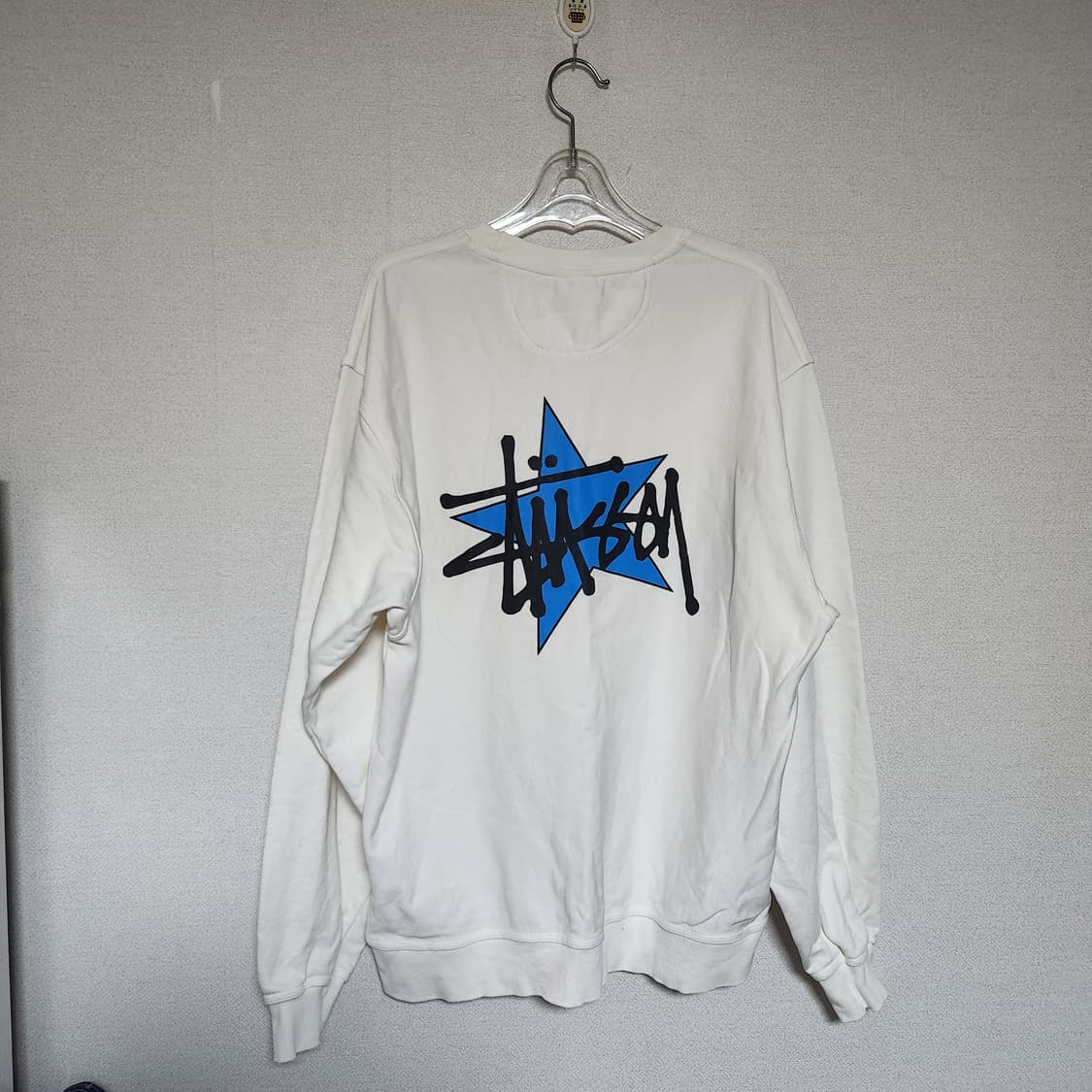 스투시 별 맨투맨 L 상품이미지2