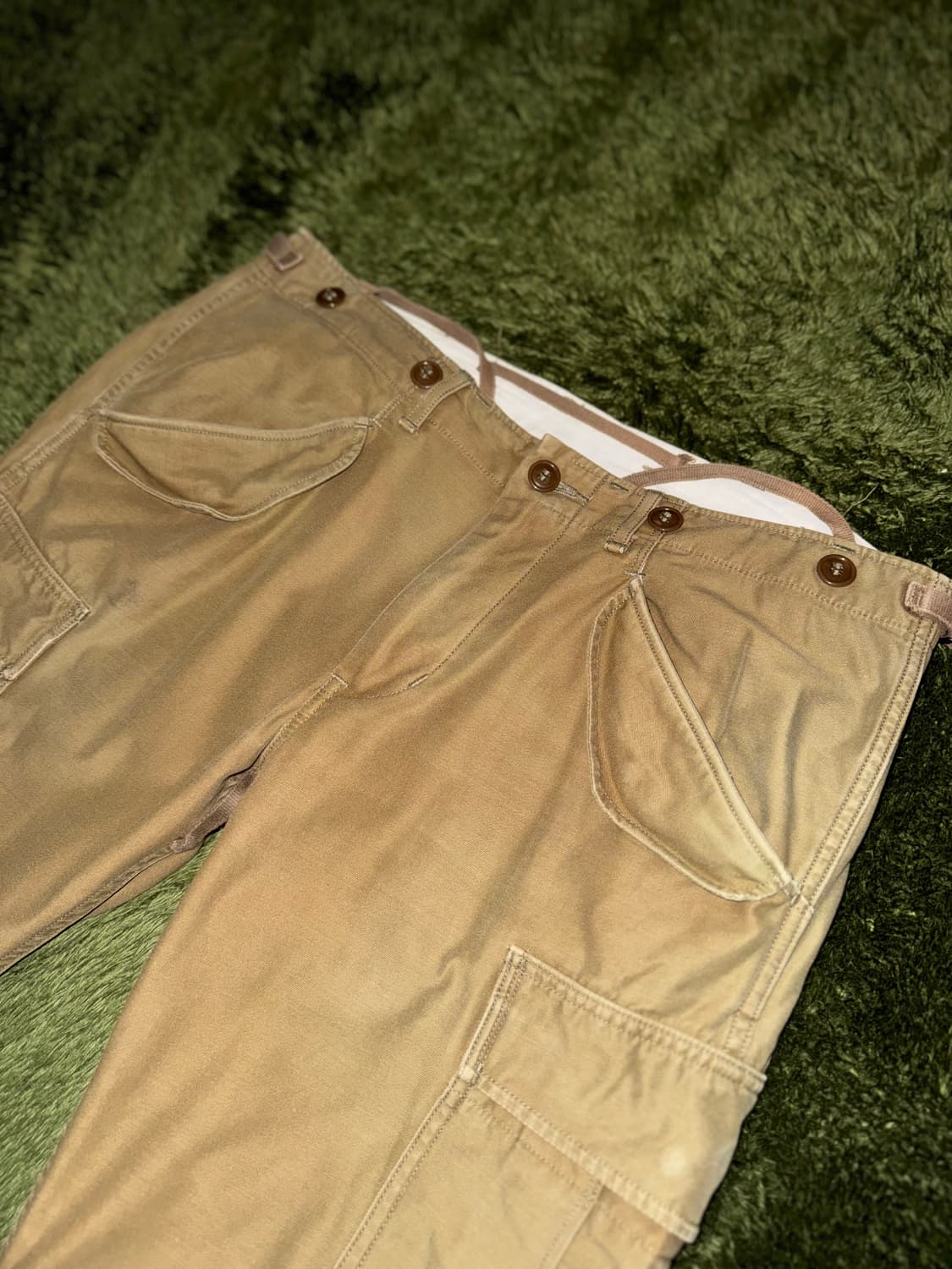 [L] 에드윈 재팬 헤비 코튼 M51 밀리터리 코튼 카고 팬츠 상품이미지2