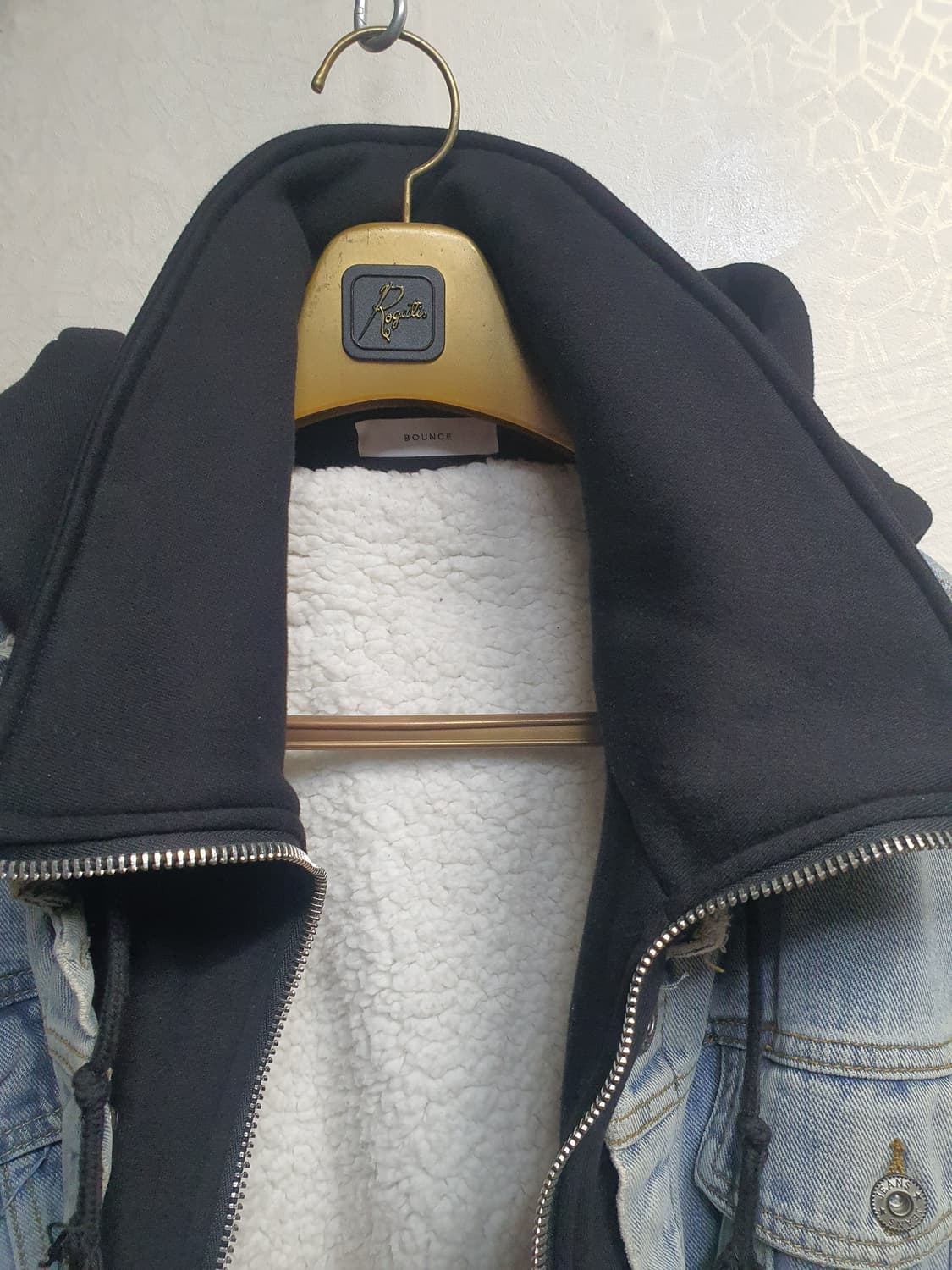 레이어드 후드 데님자켓  상품이미지6