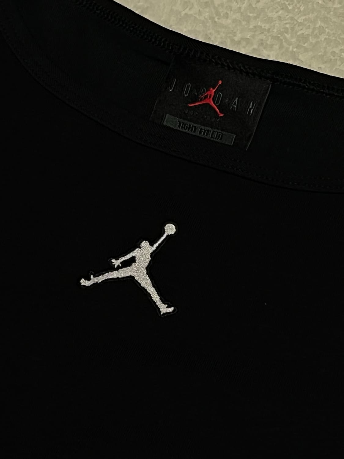 조던 블랙 크롭티셔츠 상품이미지2