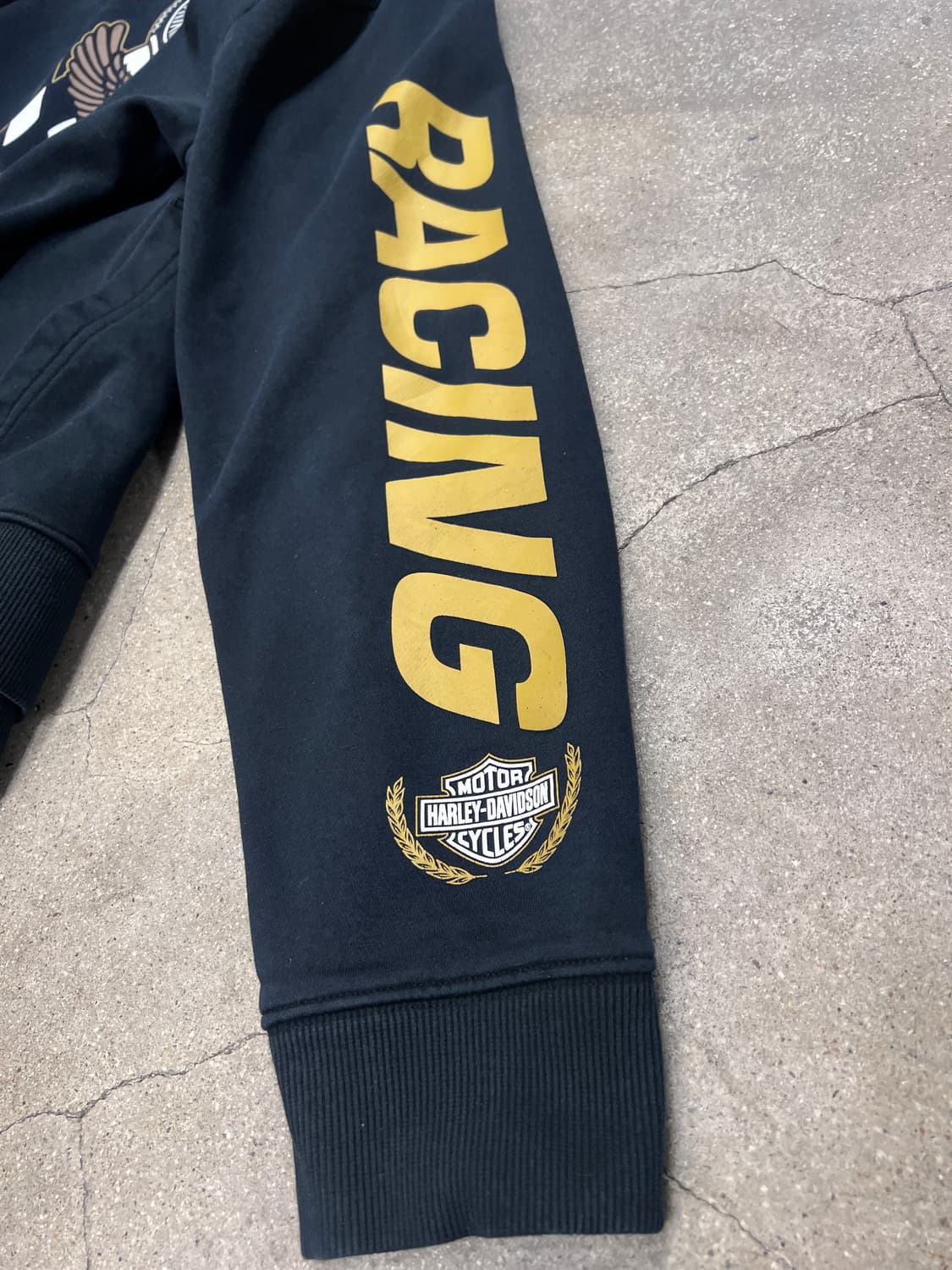 할리데이비슨 LIMITED 트로피 후드집업 BLACK 상품이미지5