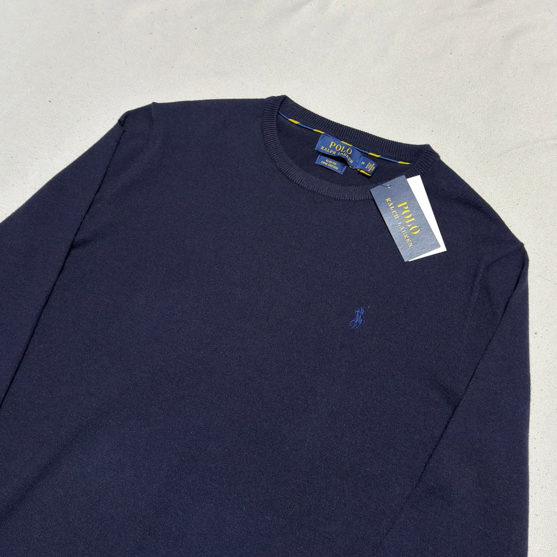 M (새상품) 폴로랄프로렌 슬림핏 피마코튼 니트 상품이미지1