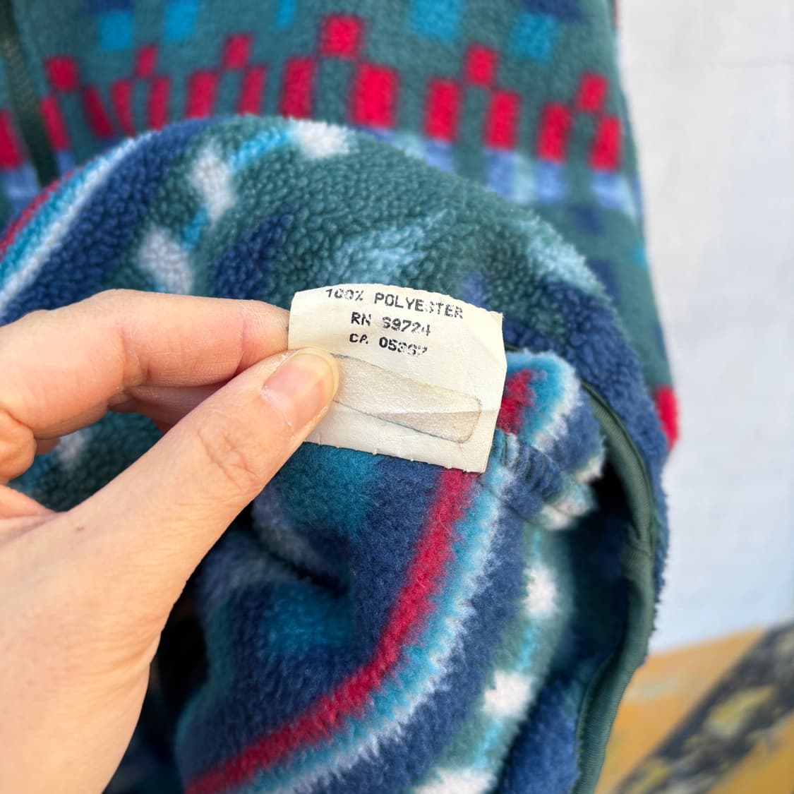 Columbia 90s usa 콜롬비아 플리스 후리스 풀오버 상품이미지7