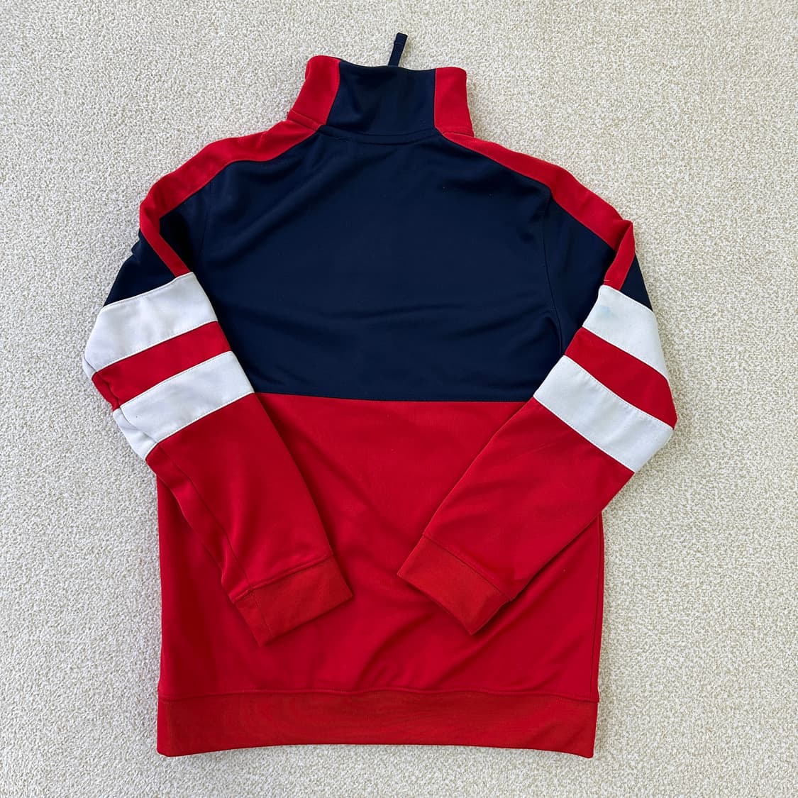 L 나이키 배색 반집업 맨투맨 0323D 상품이미지5