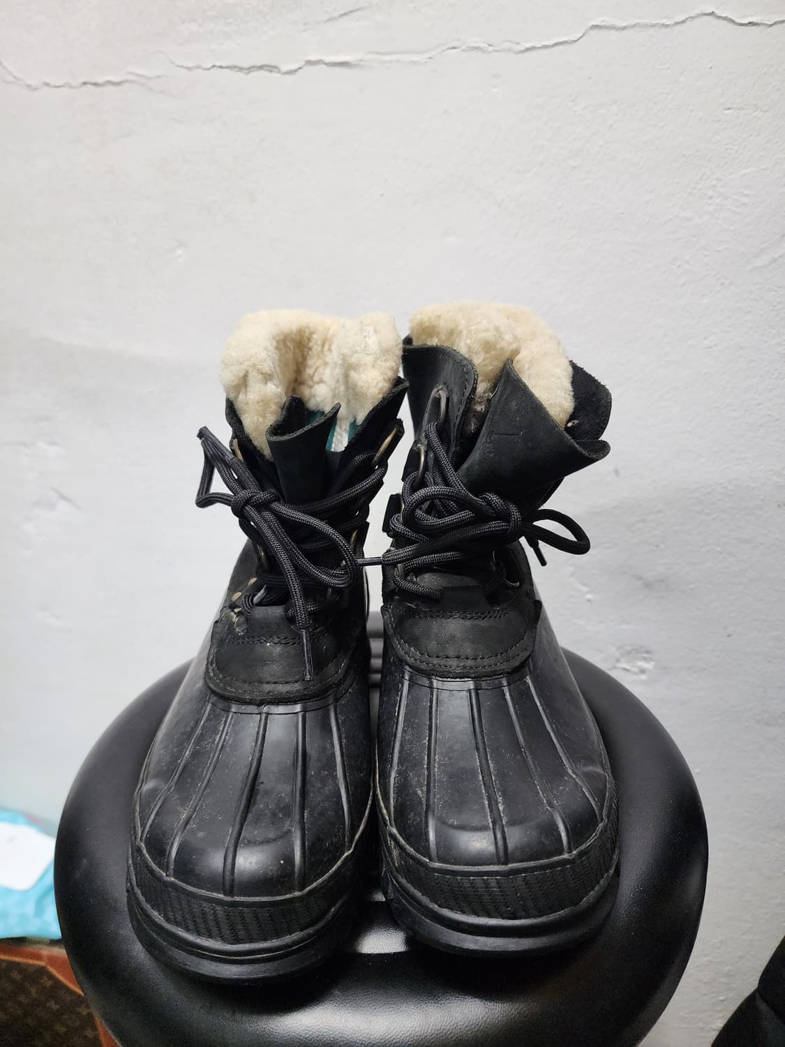 폴로 아메카지 레인 무스탕 덕부츠 상품이미지3