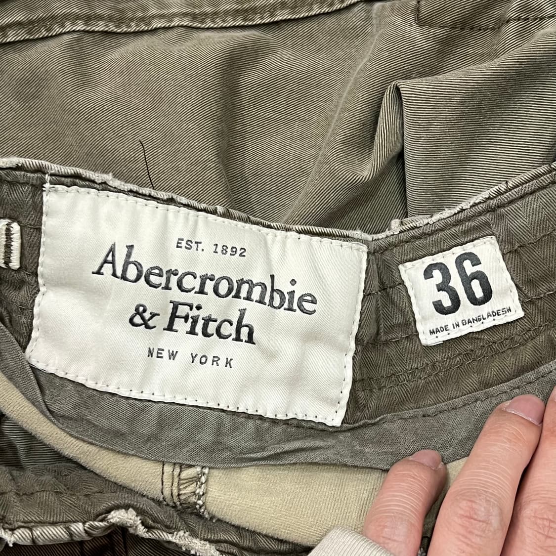  아베크롬비 하프 카고 팬츠 y16075 상품이미지6