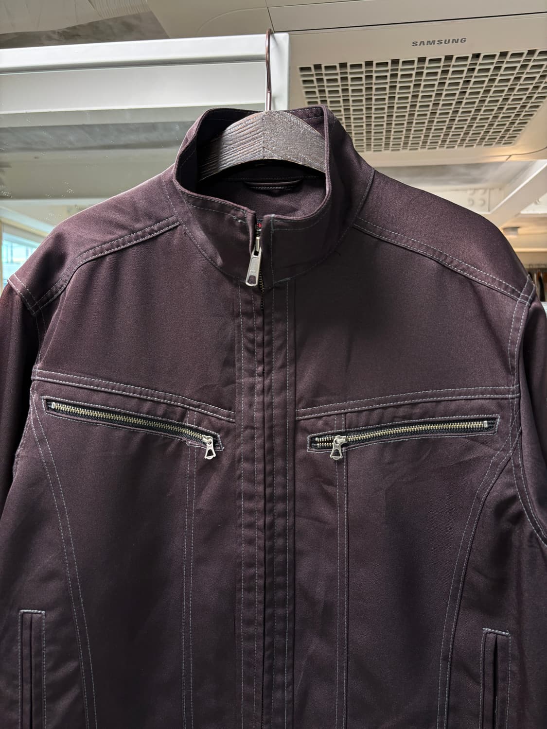 Cs club 마룬 워크자켓  상품이미지5