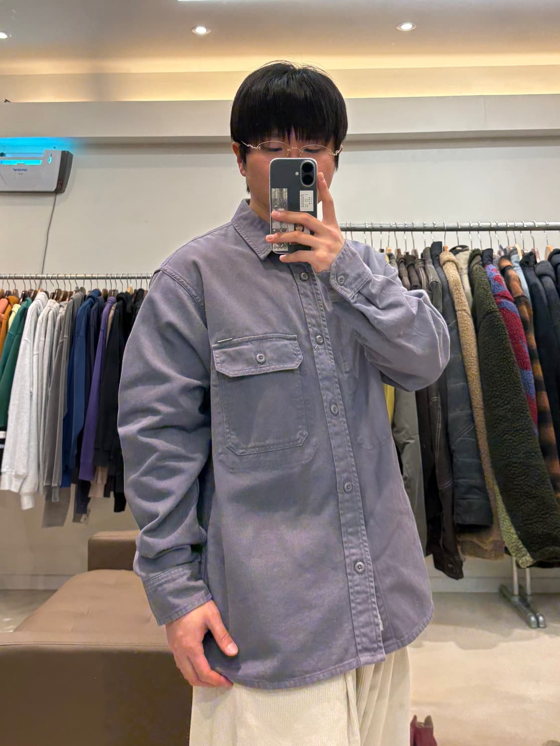 칼하트 WIP 코듀로이 워크 셔츠 상품이미지6