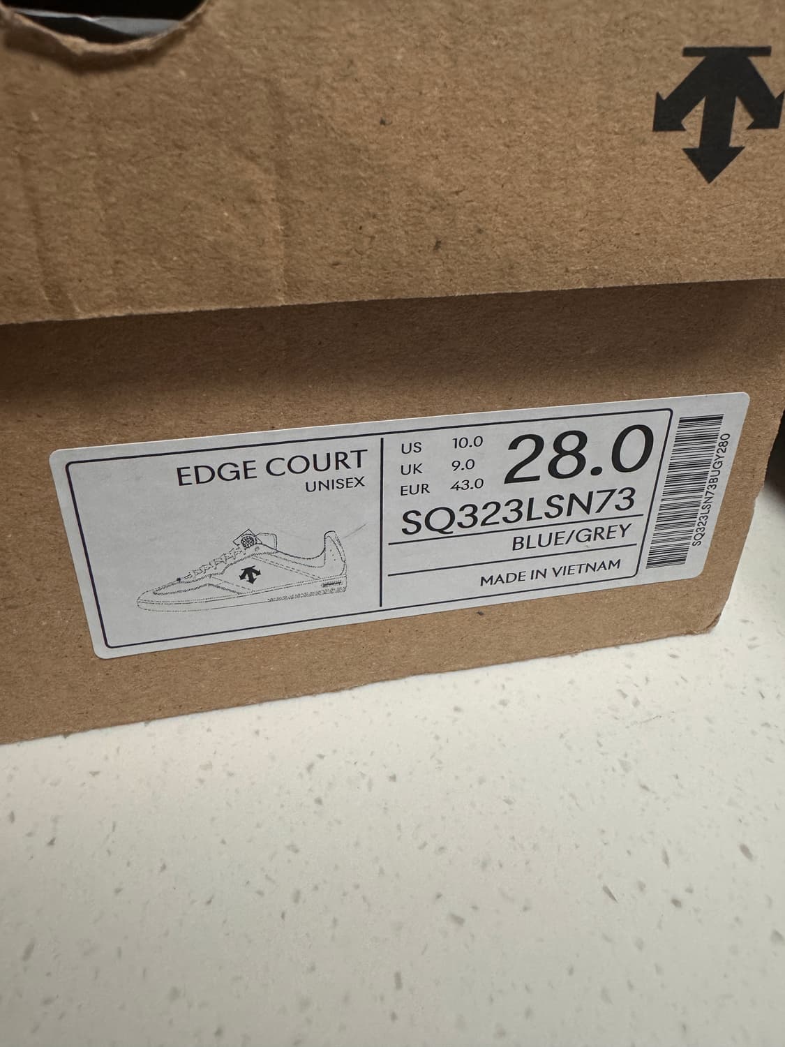 (새상품) 데상트 엣지코트 280  상품이미지2