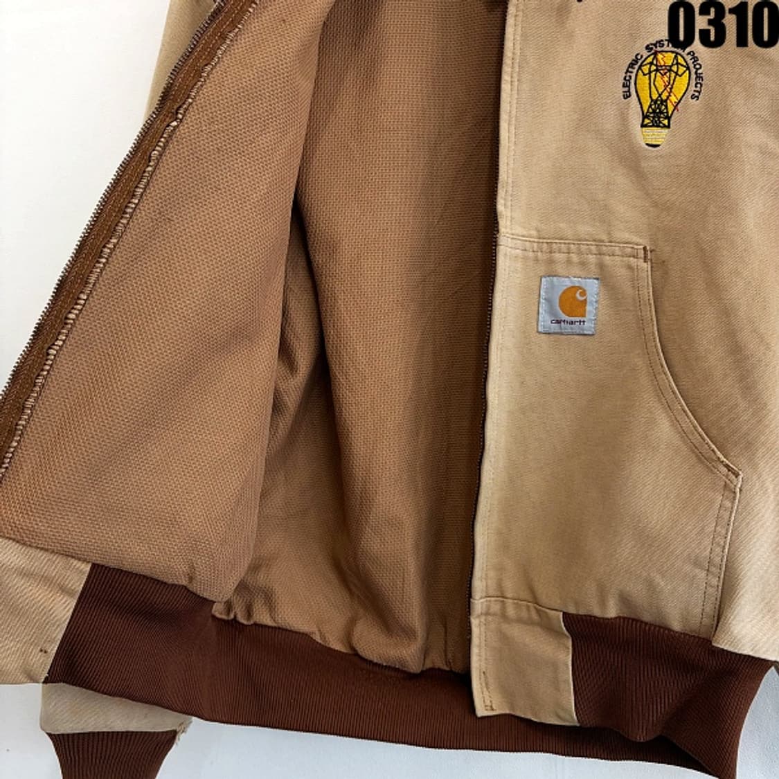 칼하트(Carhartt) 워크 후드 집업 자켓 L 0310 상품이미지7