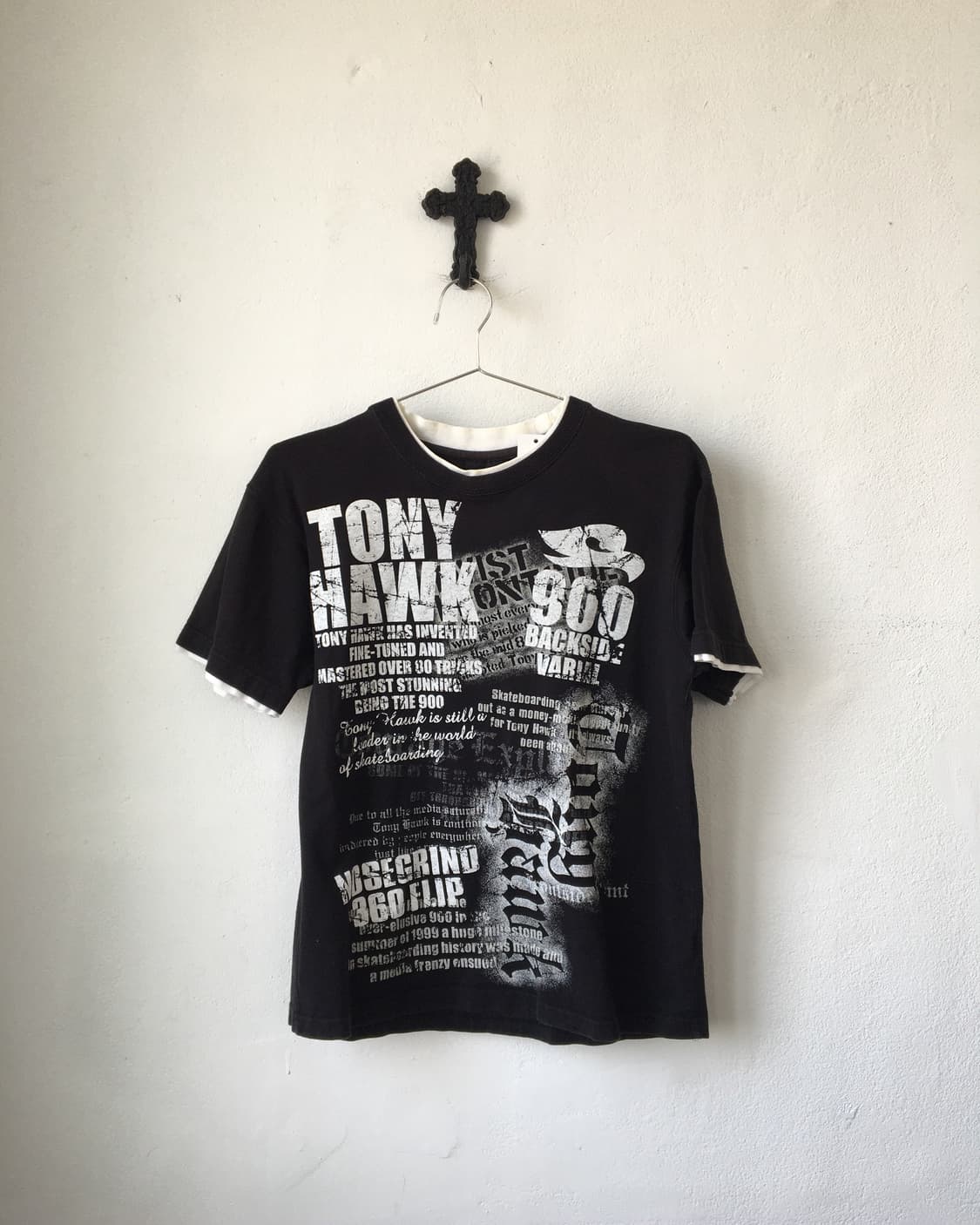 Lettering printing t shirt 상품이미지2