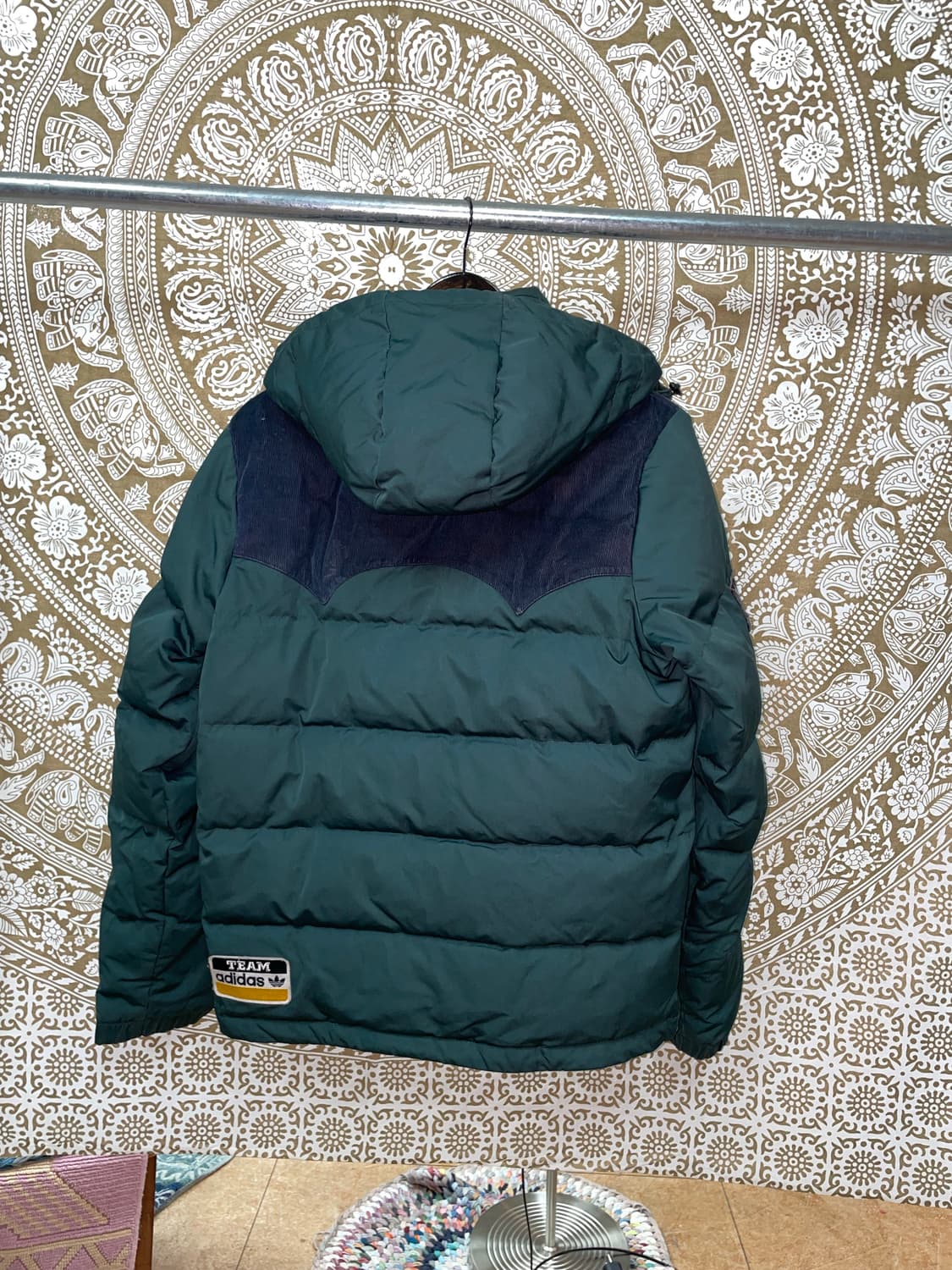 아디다스 뱃지 유로파 패치 덕다운 다운점퍼  상품이미지7