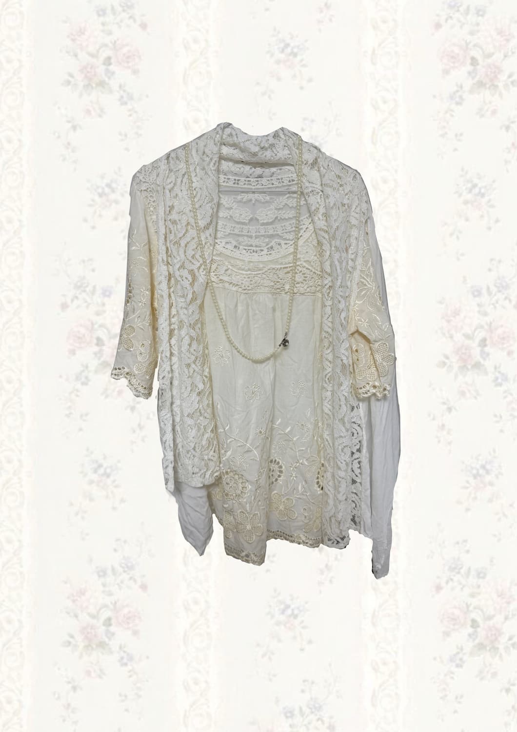 레이스 모리걸셋트 상품이미지1