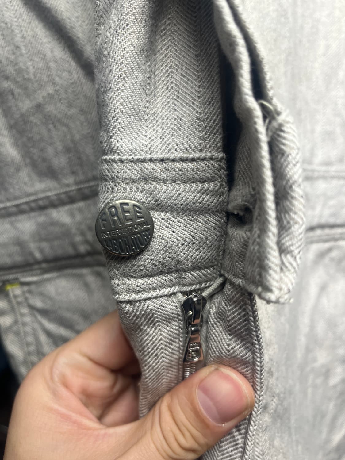 VISVIM 올드비즈빔 베이지 올인원 오버롤즈 M 상품이미지10