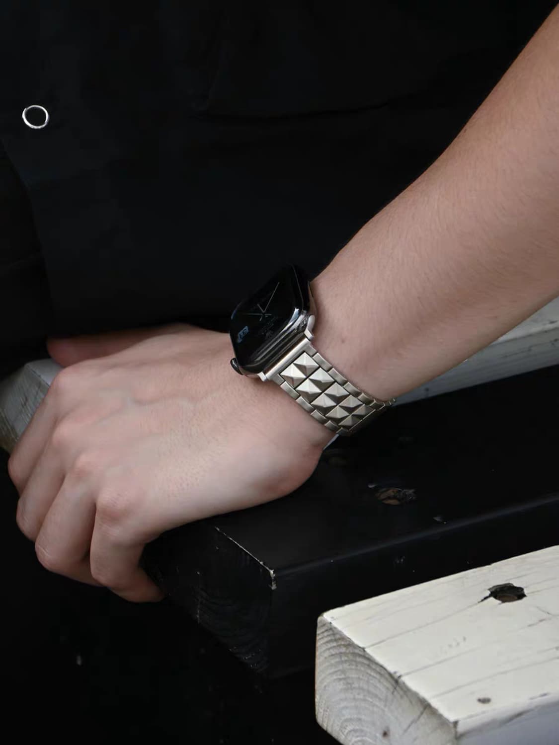 Oceanora 2026 신제품 디자인 애플워치용 메탈 밴드" 상품이미지1