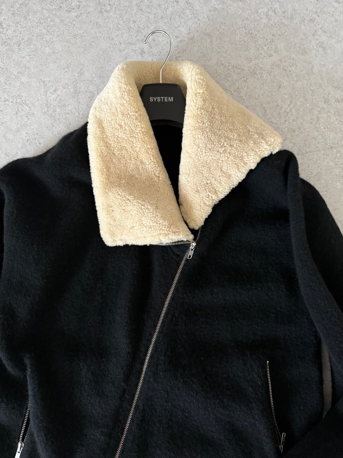 띠어리 램스울 릴렉스핏 니트자켓 상품이미지2