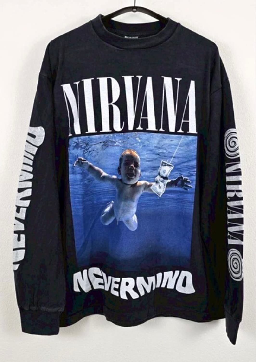 (rep) 빈티지 너바나 밴드 페이딩 롱슬리브pr 상품이미지1