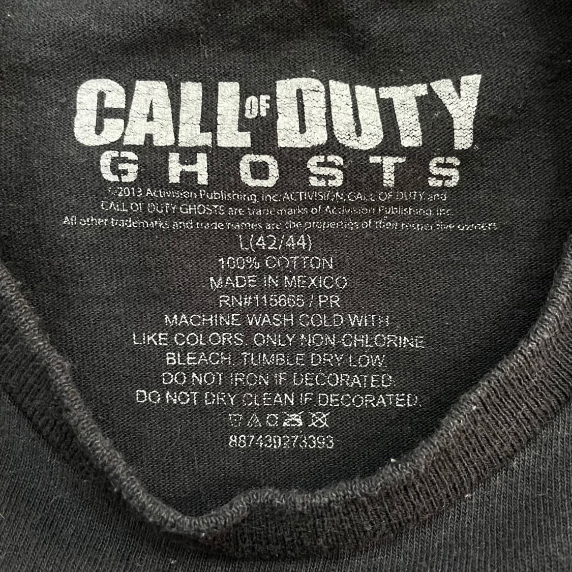 2013 콜 오브 듀티 : 고스트 티셔츠 상품이미지6