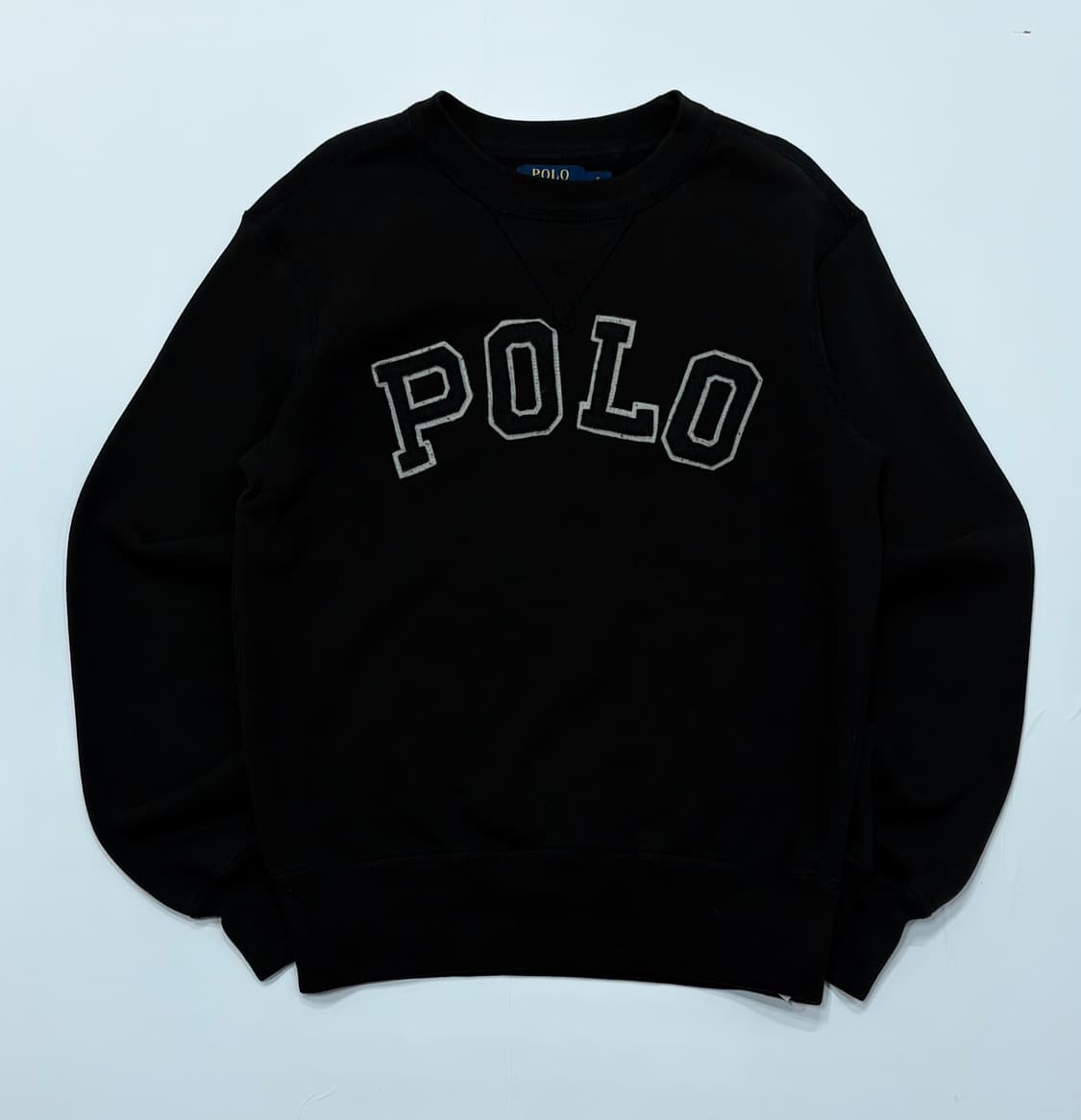 Polo 폴로랄프로렌 블랙 로고 맨투맨  상품이미지1