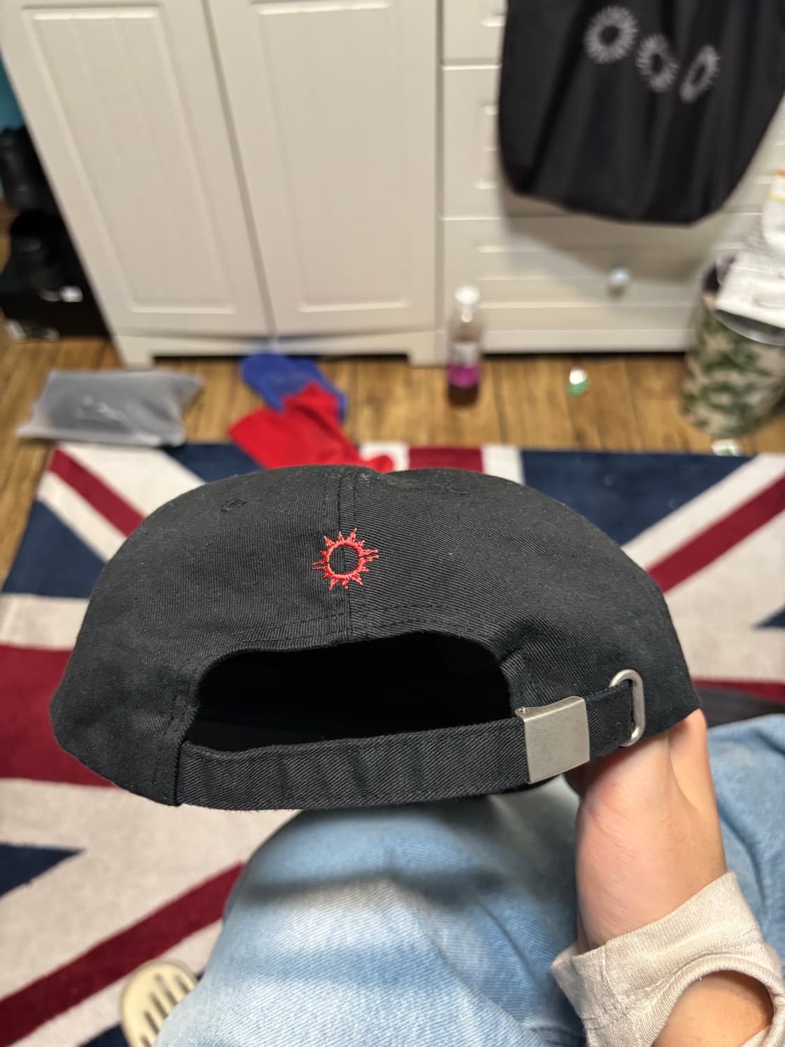 헬로 선라이즈 볼캡 블랙 상품이미지3