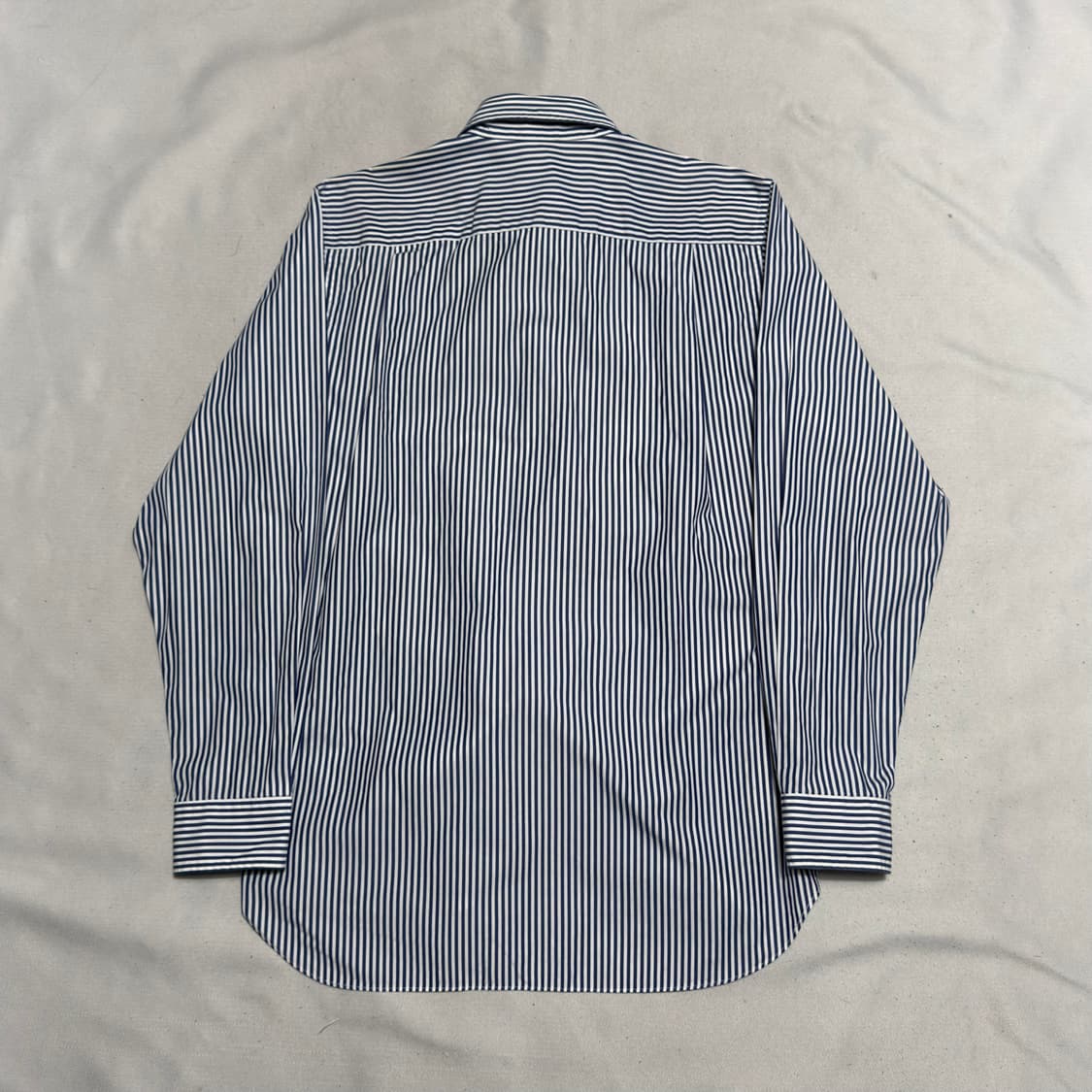 S 꼼데가르송 블랙 와펜 스트라이프 셔츠 상품이미지3