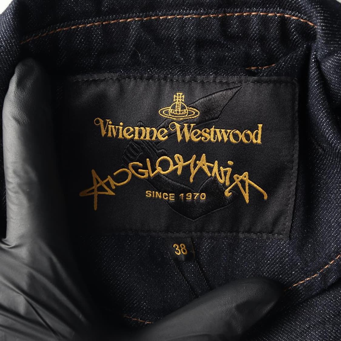 (새상품)[S]비비안 웨스트우드 진청 크롭 청자켓 데님재킷
 상품이미지5